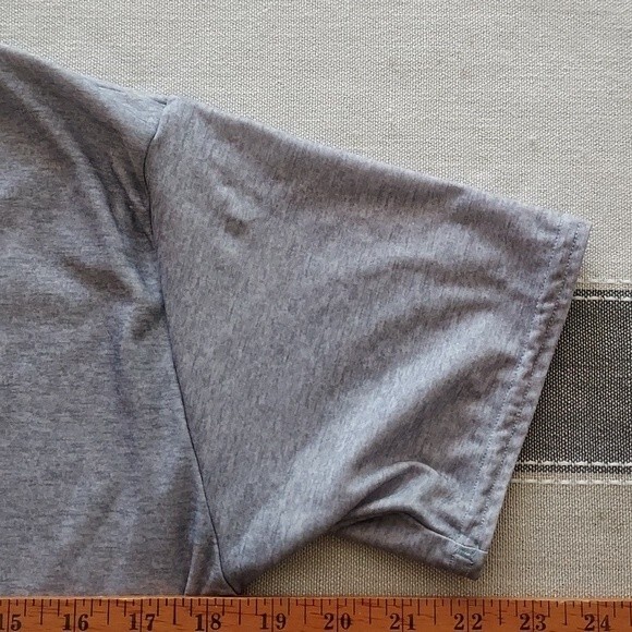 UNDER ARMOUR Youth XL U.S. United States Navy 1775 Heather Gray T Shirt - Picture 6 of 11